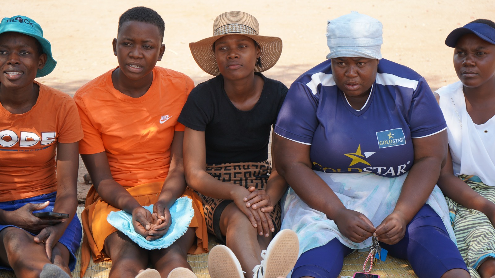 Women in discussion at WLSA Zimbabwe legal session
