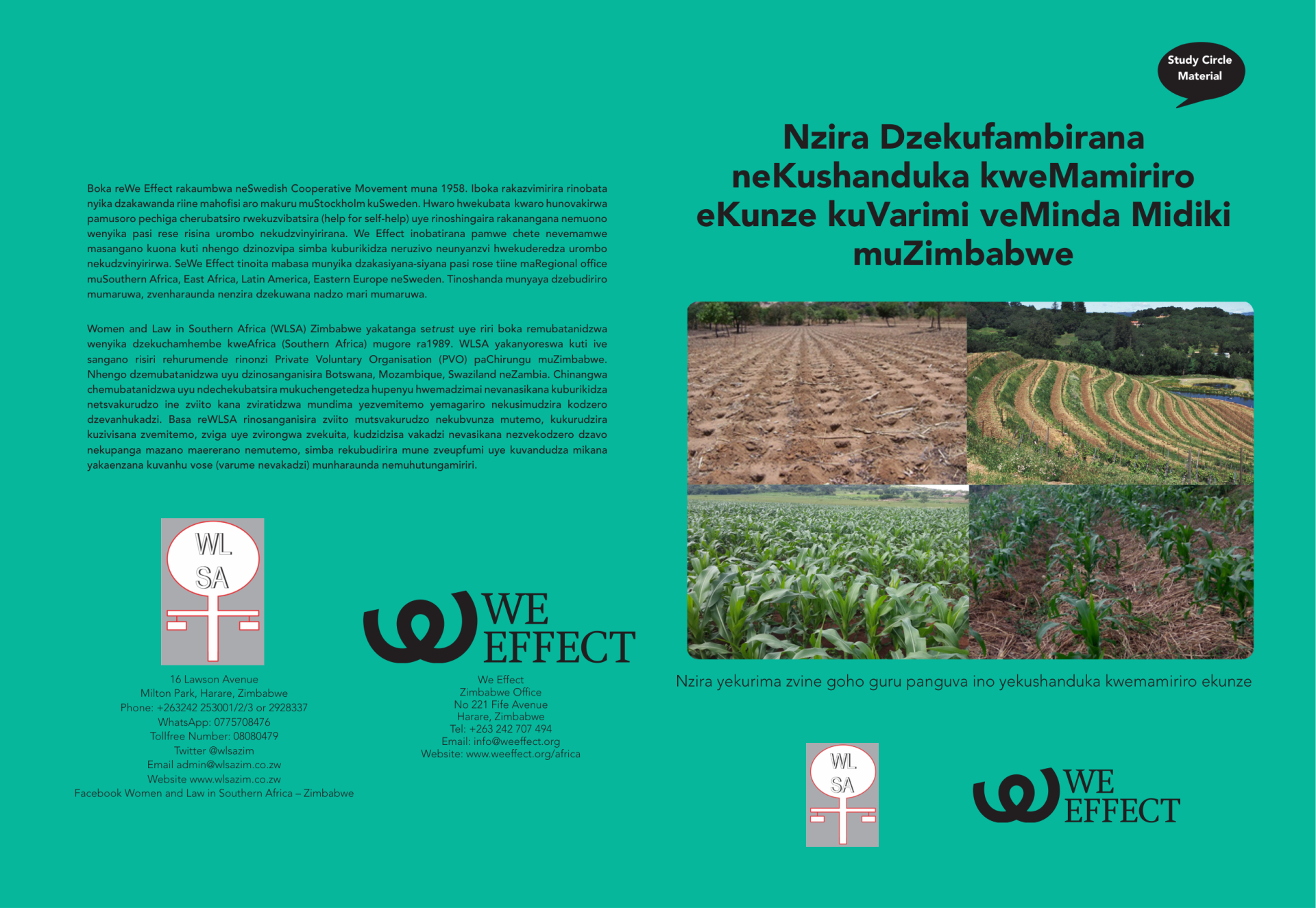 Nzira Dzekufambirana neKushanduka kweMamiriro eKunze kuVarimi veMinda Midiki muZimbabwe (Ways of Coping with Climate Change for Small-Scale Farmers in Zimbabwe)