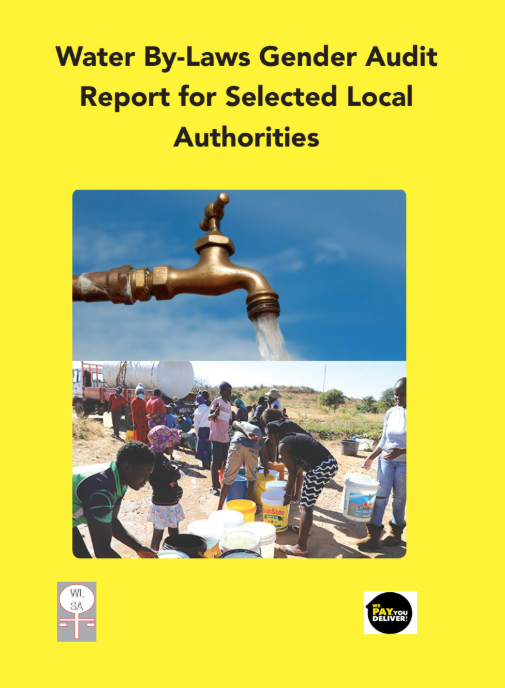 A Gender Audit of Health By-Laws for the Cities of Bulawayo, Harare, Masvingo and Mutare Local Authorities